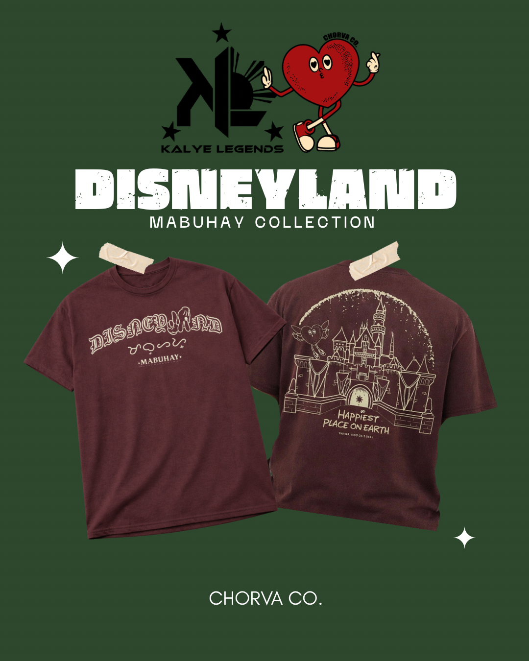 Mabuhay, DisneyLAnd shirt