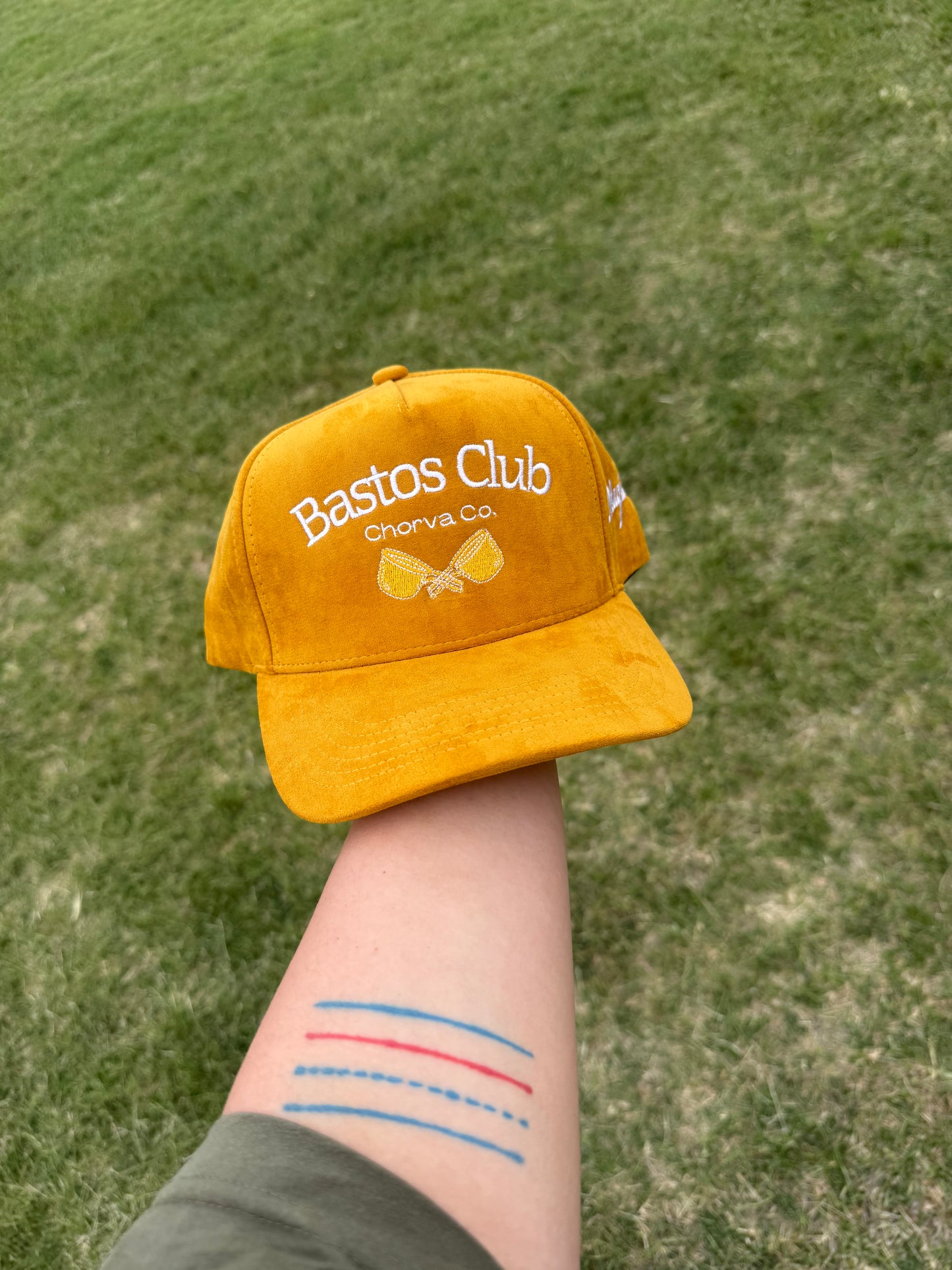 Bastos Club Hat (Suede Yellow)