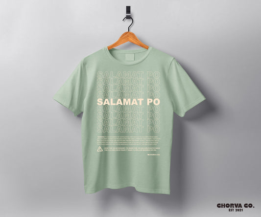 Salamat Po Mint Shirt